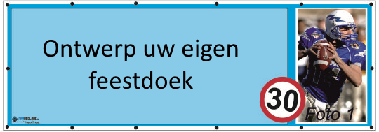 Eigen feestdoek ontwerpen